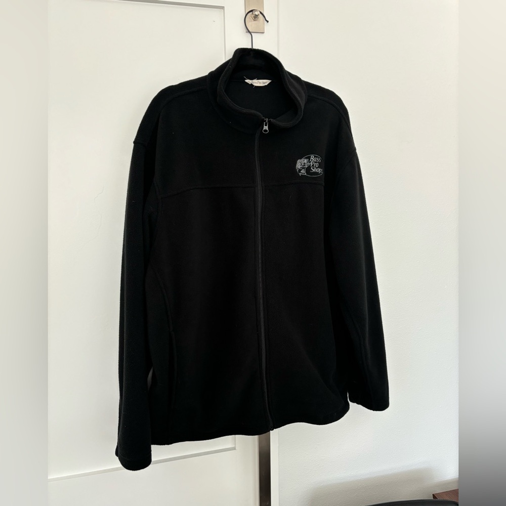 Bass Pro Shops Black Fleece Jacket